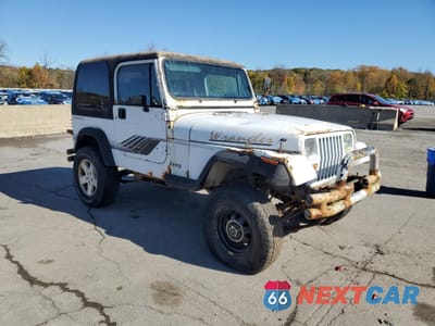 Czwarte zdjęcie samochodu z boku: 1992 JEEP WRANGLER / YJ S VIN:2J4FY19P7NJ552349 - miniatura