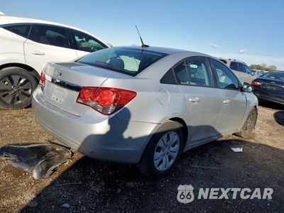 Trzecie zdjęcie samochodu z tyłu: 2013 CHEVROLET CRUZE LS VIN:1G1PA5SH8D7133767 - miniatura