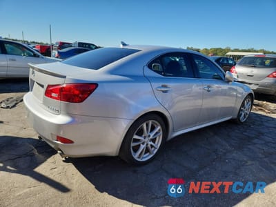Trzecie zdjęcie samochodu z tyłu: 2007 LEXUS IS 350 VIN:JTHBE262372010937 - miniatura