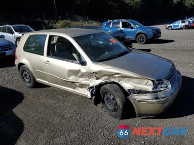 Czwarte zdjęcie samochodu z boku: 2003 VOLKSWAGEN GOLF GL VIN:9BWBK61J734049177 - miniatura