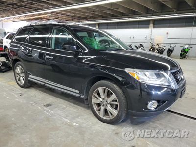 Czwarte zdjęcie samochodu z boku: 2014 NISSAN PATHFINDER S VIN:5N1AR2MM0EC641430 - miniatura