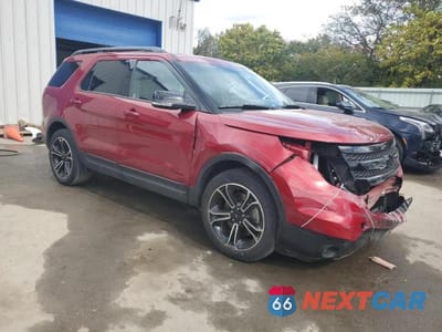 Czwarte zdjęcie samochodu z boku: 2015 FORD EXPLORER SPORT VIN:1FM5K8GT4FGB87026 - miniatura