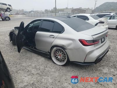 Drugie zdjęcie samochodu z przodu: 2024 BMW M3 CS VIN:WBS63AY01RFP82744 - miniatura