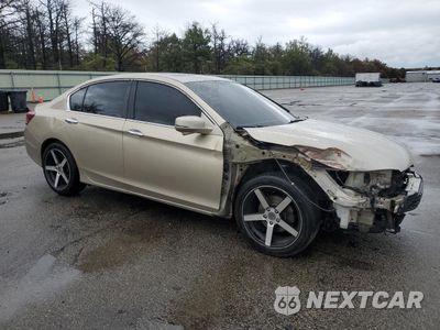 Czwarte zdjęcie samochodu z boku: 2014 HONDA ACCORD EXL VIN:1HGCR2F83EA183201 - miniatura