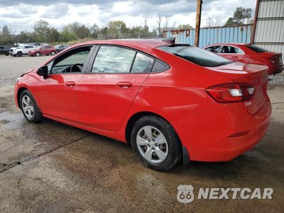 Drugie zdjęcie samochodu z przodu: 2018 CHEVROLET CRUZE LS VIN:1G1BC5SM6J7148877 - miniatura