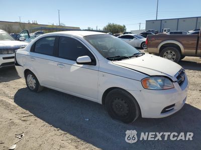 Czwarte zdjęcie samochodu z boku: 2007 CHEVROLET AVEO BASE VIN:KL1TD56697B180806 - miniatura