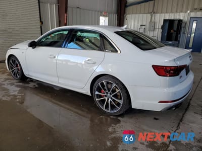 Drugie zdjęcie samochodu z przodu: 2018 AUDI S4 PRESTIGE VIN:WAUC4AF41JA001541 - miniatura