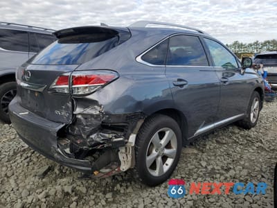 Trzecie zdjęcie samochodu z tyłu: 2015 LEXUS RX 350 BASE VIN:2T2BK1BA7FC328878 - miniatura