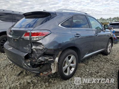 Trzecie zdjęcie samochodu z tyłu: 2015 LEXUS RX 350 BASE VIN:2T2BK1BA7FC328878 - miniatura