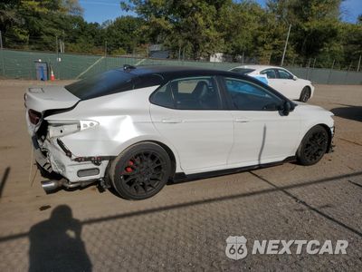 Trzecie zdjęcie samochodu z tyłu: 2022 TOYOTA CAMRY TRD VIN:4T1KZ1AK6NU066486 - miniatura
