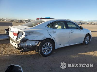 Trzecie zdjęcie samochodu z tyłu: 2013 LEXUS ES 300H VIN:JTHBW1GG8D2038455 - miniatura