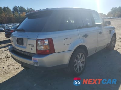 Trzecie zdjęcie samochodu z tyłu: 2007 LAND ROVER RANGE ROVER SPORT HSE VIN:SALSK25477A993097 - miniatura