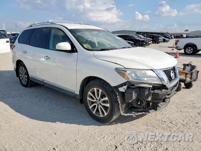 Czwarte zdjęcie samochodu z boku: 2015 NISSAN PATHFINDER S VIN:5N1AR2MN6FC701155 - miniatura
