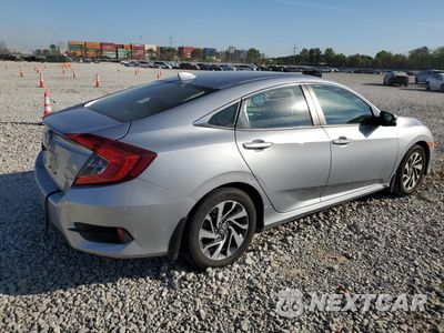 Trzecie zdjęcie samochodu z tyłu: 2017 HONDA CIVIC EX VIN:19XFC2F77HE036871 - miniatura