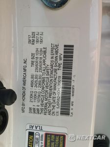 Zdjęcie 13 z 15 samochodu: 2017 HONDA CR-V TOURING VIN:5J6RW2H90HL069019 - miniatura