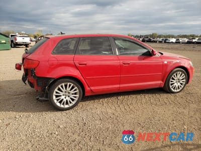 Trzecie zdjęcie samochodu z tyłu: 2007 AUDI A3 2.0 PREMIUM VIN:WAUNF78P97A227607 - miniatura