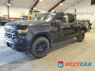 2022 CHEVROLET SILVERADO K1500 CUSTOM 1GCPDBEK8NZ594994 - główne zdjęcie licytacji z USA - miniatura