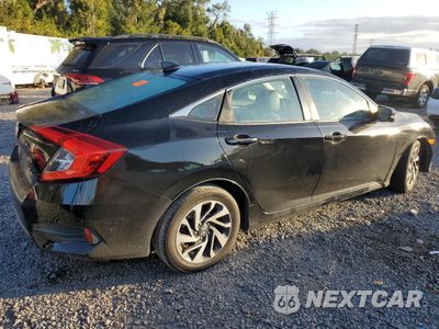 Trzecie zdjęcie samochodu z tyłu: 2017 HONDA CIVIC EX VIN:19XFC2F72HE061354 - miniatura