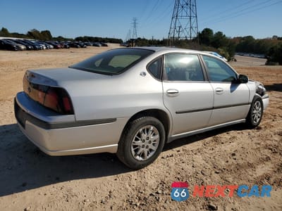 Trzecie zdjęcie samochodu z tyłu: 2004 CHEVROLET IMPALA VIN:2G1WF52E449386554 - miniatura