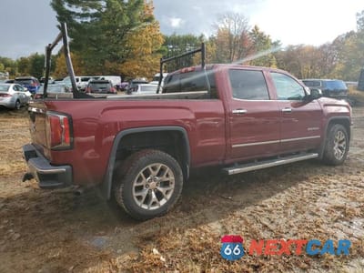 Trzecie zdjęcie samochodu z tyłu: 2017 GMC SIERRA K1500 SLT VIN:3GTU2NEC6HG141576 - miniatura