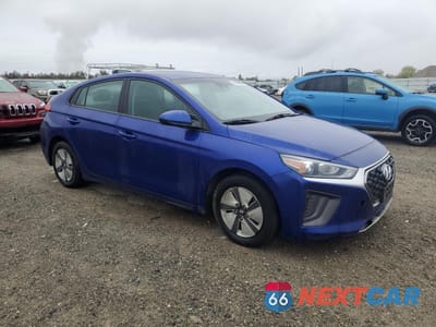 Czwarte zdjęcie samochodu z boku: 2022 HYUNDAI IONIQ BLUE VIN:KMHC65LC5NU275342 - miniatura