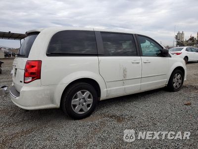 Trzecie zdjęcie samochodu z tyłu: 2012 DODGE GRAND CARAVAN SE VIN:2C4RDGBG0CR351712 - miniatura