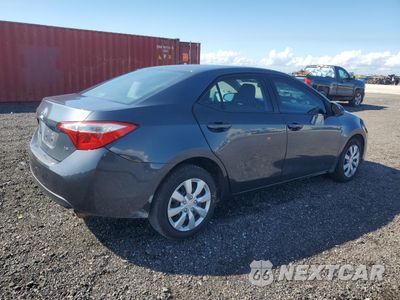 Trzecie zdjęcie samochodu z tyłu: 2014 TOYOTA COROLLA L VIN:2T1BURHE5EC095413 - miniatura