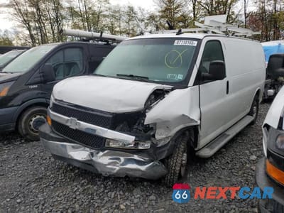2021 CHEVROLET EXPRESS G2500 - CARGO VAN *** PRIOR FLEET *** 1GCWGAF77M1309822 - główne zdjęcie licytacji z USA - miniatura