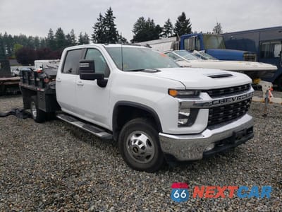Czwarte zdjęcie samochodu z boku: 2023 CHEVROLET SILVERADO K3500 LT VIN:1GB4YTEY1PF152746 - miniatura