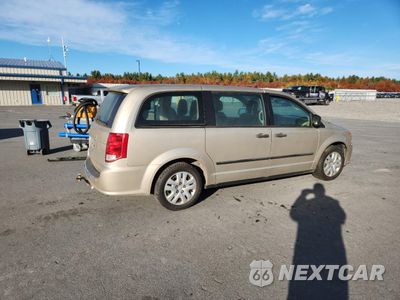 Trzecie zdjęcie samochodu z tyłu: 2015 DODGE GRAND CARAVAN SE VIN:2C4RDGBG0FR643591 - miniatura