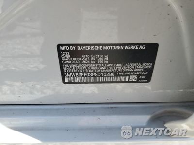 Zdjęcie 12 z 13 samochodu: 2023 BMW 330XI VIN:3MW89FF03P8D10286 - miniatura