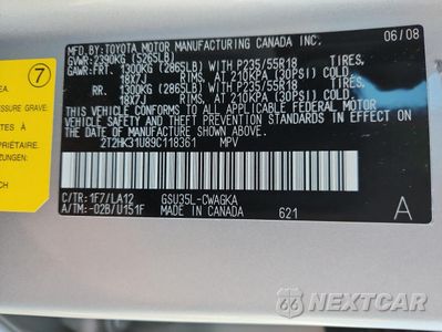 Zdjęcie 14 z 14 samochodu: 2009 LEXUS RX 350 VIN:2T2HK31U89C118361 - miniatura