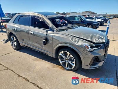 Czwarte zdjęcie samochodu z boku: 2022 AUDI Q3 PREMIUM PLUS S LINE 45 VIN:WA1EECF30N1039242 - miniatura