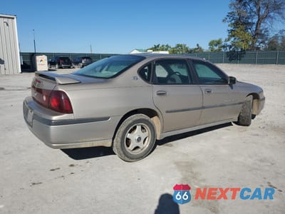 Trzecie zdjęcie samochodu z tyłu: 2001 CHEVROLET IMPALA LS VIN:2G1WH55K619320577 - miniatura