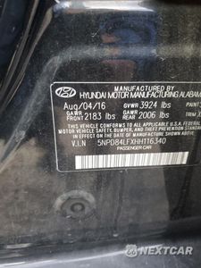 Zdjęcie 12 z 15 samochodu: 2017 HYUNDAI ELANTRA SE VIN:5NPD84LFXHH116340 - miniatura