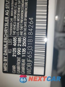 Zdjęcie 13 z 13 samochodu: 2001 MERCEDES-BENZ E 320 VIN:WDBJF65J31B184264 - miniatura