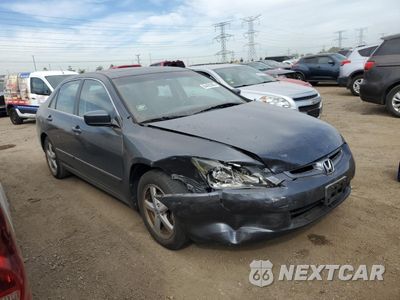 Czwarte zdjęcie samochodu z boku: 2005 HONDA ACCORD EX VIN:1HGCM56825A014075 - miniatura