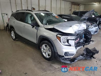 Czwarte zdjęcie samochodu z boku: 2022 GMC TERRAIN SLE VIN:3GKALMEV2NL149693 - miniatura