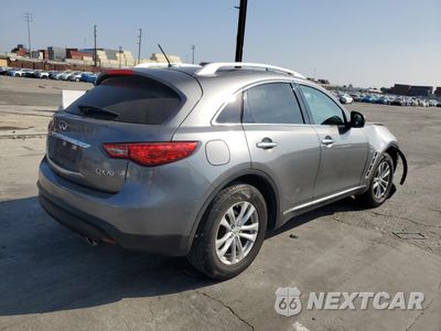 Trzecie zdjęcie samochodu z tyłu: 2017 INFINITI QX70 VIN:JN8CS1MW1HM416000 - miniatura