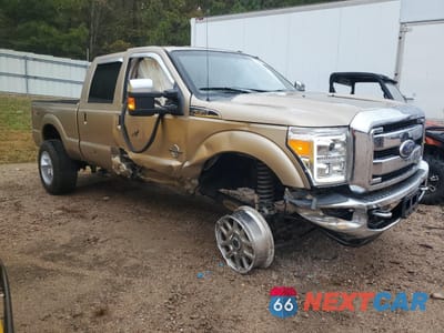 Czwarte zdjęcie samochodu z boku: 2011 FORD F350 SUPER DUTY VIN:1FT8W3BT6BEA05462 - miniatura