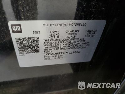 Zdjęcie 12 z 14 samochodu: 2023 CHEVROLET MALIBU LT VIN:1G1ZD5ST7PF117686 - miniatura