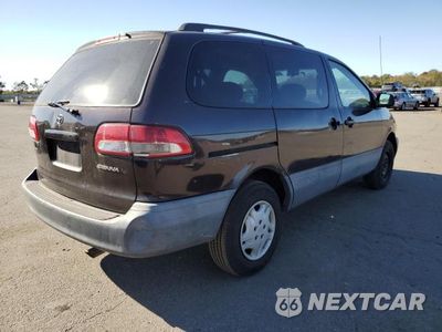 Trzecie zdjęcie samochodu z tyłu: 2003 TOYOTA SIENNA LE VIN:4T3ZF13C93U534194 - miniatura