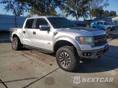 Czwarte zdjęcie samochodu z boku: 2012 FORD F150 SVT RAPTOR VIN:1FTFW1R61CFA91707 - miniatura