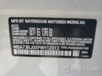 Zdjęcie 13 z 16 samochodu: 2023 BMW 540 XI VIN:WBA73BJ0XPWY12913 - miniatura