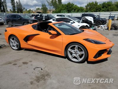Czwarte zdjęcie samochodu z boku: 2024 CHEVROLET CORVETTE STINGRAY 1LT VIN:1G1YA2D48R5122011 - miniatura