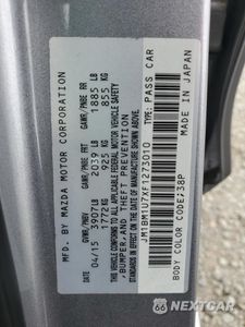 Zdjęcie 13 z 13 samochodu: 2015 MAZDA 3 SPORT VIN:JM1BM1U7XF1273010 - miniatura