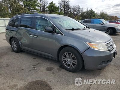 Czwarte zdjęcie samochodu z boku: 2011 HONDA ODYSSEY EX VIN:5FNRL5H48BB044450 - miniatura