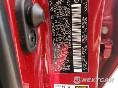 Zdjęcie 12 z 12 samochodu: 2023 TOYOTA COROLLA LE VIN:JTDBDMHE4PJ003475 - miniatura