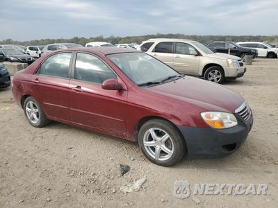 Czwarte zdjęcie samochodu z boku: 2007 KIA SPECTRA EX VIN:KNAFE122175428508 - miniatura