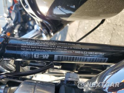 Zdjęcie 9 z 10 samochodu: 2019 HARLEY-DAVIDSON XL1200 X VIN:1HD1LC318KC401863 - miniatura